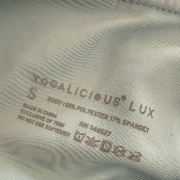 Yogalicious Leggings Light Blue - Picture 2 of 3